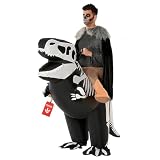 Morph Disfraz Dinosaurio Hinchable Adulto, Disfraz Halloween Hombre Mujer