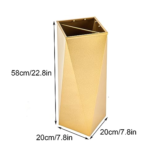 Porte-parapluie rectangulaire métal solution rangement entrée - 3