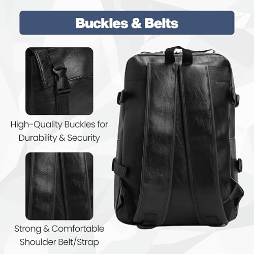 Image of KARRIER Backpack with Padded Laptop Compartment /Expandable /Multifunctional /Stylish /Daily Commute /Multiple Compartments /Unisex Backpack for Office /College /Students