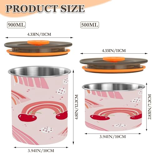 Contenedor de café al vacío Qilmy acero inoxidable 17oz miniatura 3