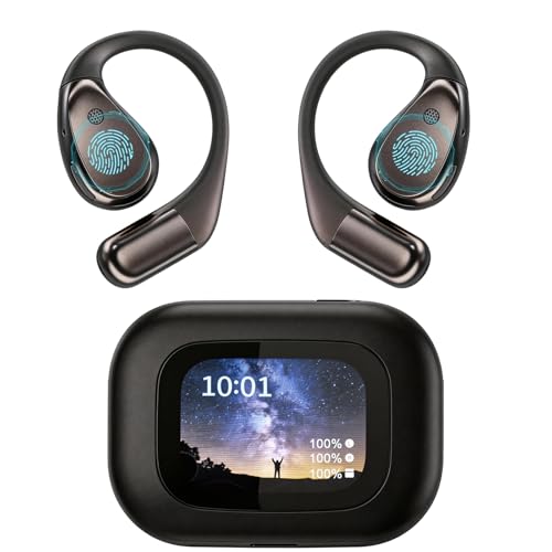 Ai Auriculares Traductor En Tiempo Real, 8 Modos Traducción Con 164 Idiomas, Bluetooth 6.0 Pantalla Led, 4 En 1 Open Ear Ai Auriculares Traductores Para Viajes Negocios, Aprendizaje