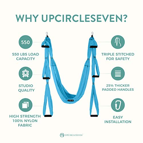 UpCircleSeven Aerial Yoga Swing Set Review