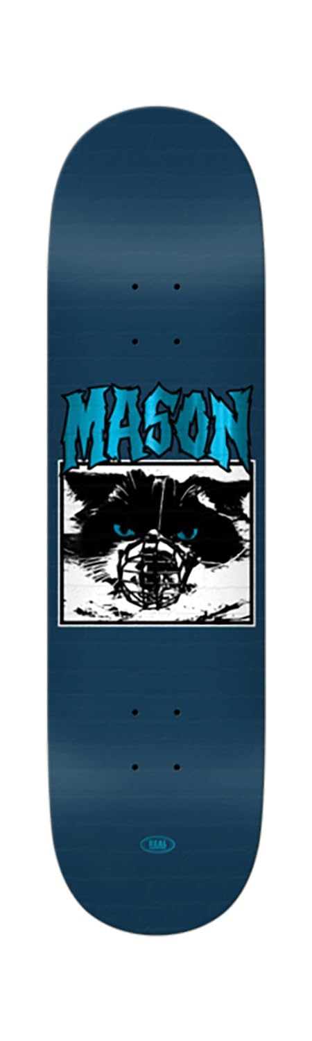 Real Skateboards Mason Silva Vicious Blue Skateboard Deck - 8.28