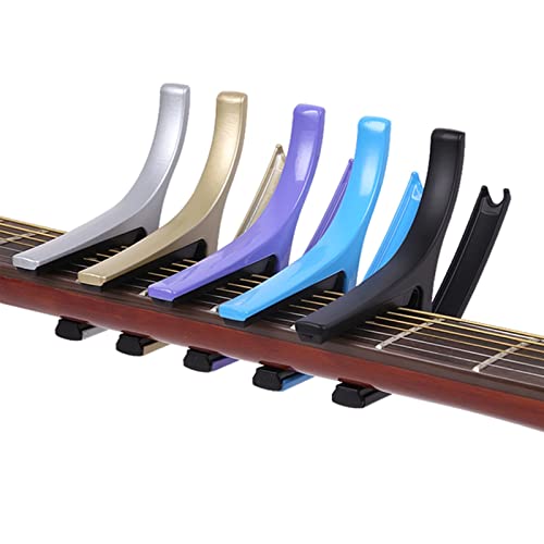 SHANGMAOYO Capodastre Guitare Capo Guitar Clip Paint Shell Guitar Capo Zinc Alliage Matériau Coloré Guitare Capo Capo… - Les Beatles, Paul McCartney, John Lennon, RIngo Starr, George Harrison SHANGMAOYO Capodastre Guitare Capo Guitar Clip Paint Shell Guitar Capo Zinc Alliage Matériau Coloré Guitare Capo Capo… – Image 4