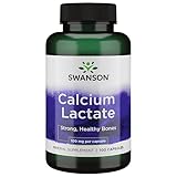 Swanson Calcium Lactate 100MG 100 CAPS
