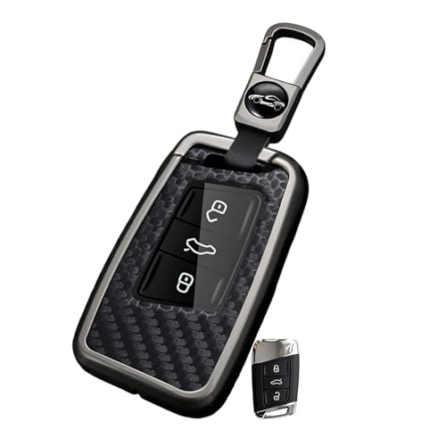 Coque de clé Volkswagen en TPU flexible avec accès 3 boutons