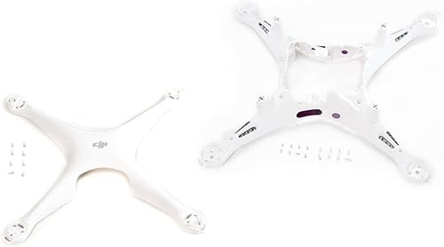 SOLKIN Accesorios de drones para DJI Phantom 4 Pro P4P Drone Parte 6,7 Cuerpo ShellCubierta superior e inferior