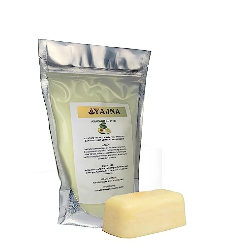 image for Yajna Organic Raw Avocado Butter 100% Pure,Natural & Unrefined| Skin M