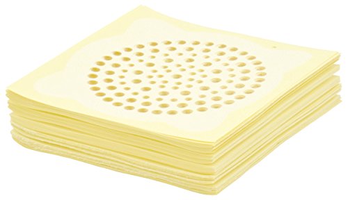 ガオナ これカモ お風呂の排水口シール 120㎜ 75枚入り (髪の毛とり つまり防止 衛生的 貼るだけ簡単) GA-FW010