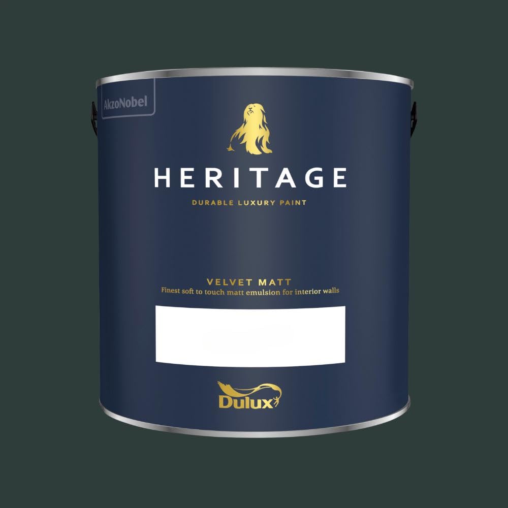 DULUX TRADE HERITAGE MATT MALLARD GREEN 2.5L