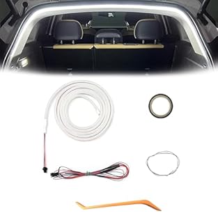 Universal Design: The dynamic flowing car trunk light strip is suitable for almost all models, regardless of the type, and is invisible and universal, including sedans, SUVs, and trucks, making it an ideal LED light strip for cars Adjustable Length: ...
