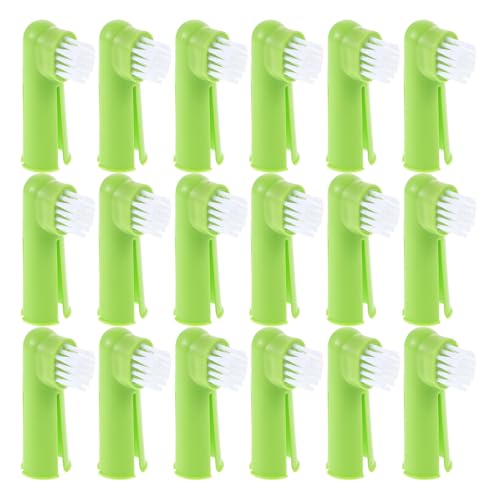 Brosse à dents pour chiens et chats contre le tartre brosse à doigt 50x