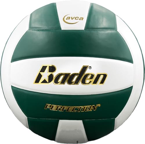 Image of Baden | Perfection | Premium Leather | Indoor Official Game Volleyball | 13U to College | Official Size + Weight | NFHS + AVCA Approved