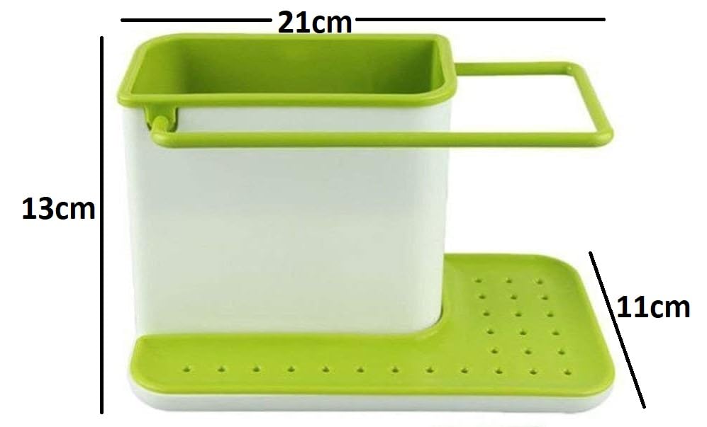 Image of Spoon Holder for Kitchen Counter Top | Foldable Utensil Stand for Kitchen with Napkin Hanger | ABS Plastic Cutlery Stand, Spoon Stand & Knife Holder for Kitchenuse
