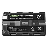 Neewer Rechargeable Li-ion Battery Replacement for Sony NP-F550/570 Compatible with Field Monitor, Neewer CN-160 CN-126 CN-216 LED Light and Others