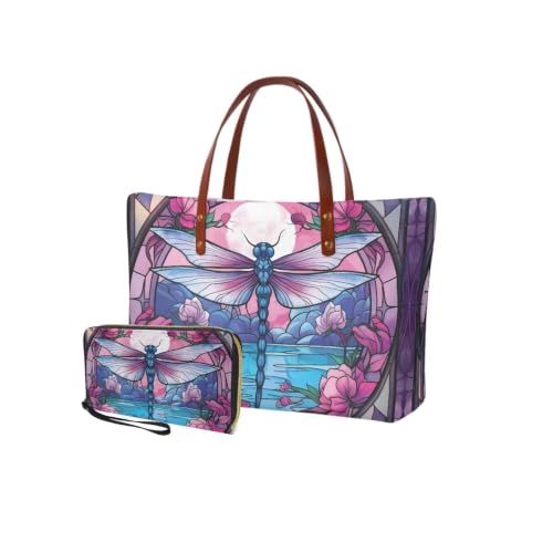 Bolso Tote para mujer con cartera a juego miniatura 1