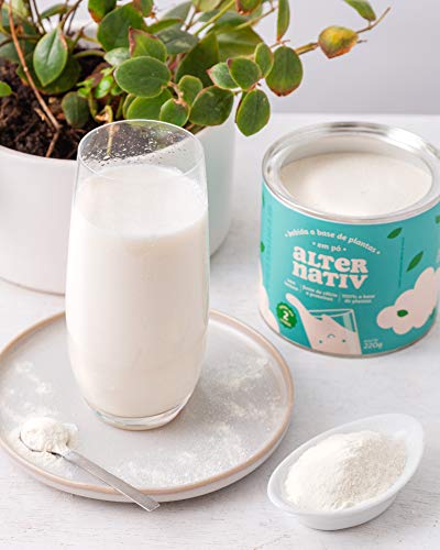 Leite Vegetal em Pó Alternativ 220g/ 2L, Alternativ, 220g