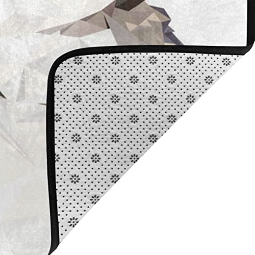 Tapis de balcon pingouin lavable avec dos antidérapant haute adhérence - 4