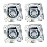 LIBRA Recessed D-Rings for Trailer RV Flush Mount Tiedown- Pack 4-27023 …