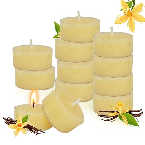 oj̍̃eB[CgLh ~jA}Lh 24 ~` Tealight Candles JbvXC R6-7 Ƃ̑ g   ً}p LhZbg (Yellow-oj̍)