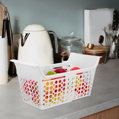 Panier de rangement extensible réglable avec système de drainage intégré