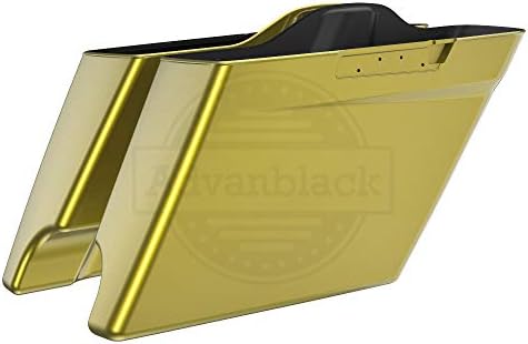Amazon Com Moto Onfire 4 1 2 Stretched Saddlebags Extended Bags Bottoms Fit For Harley Touring Street Glide Road King Road Glide Special 14 21 Eagle Eye Yellow Automotive