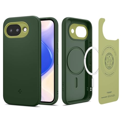 Spigen Funda NanoPop MagFit Compatible con Google Pixel 10a - AVO Green