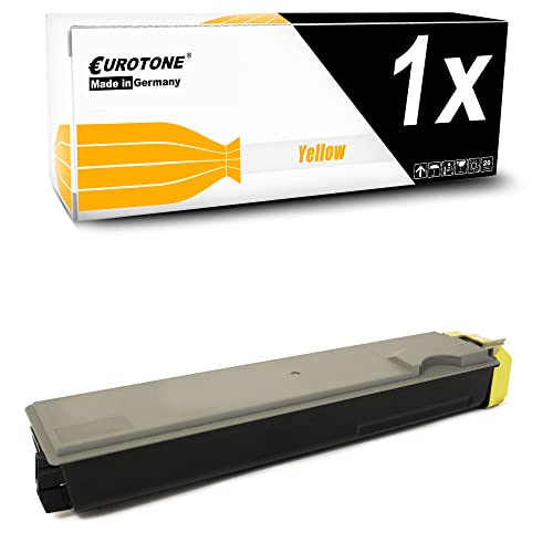 Toner TK-510Y Kyocera jaune compatible Eurotone 1T02F3AEU0 pour FS-C5020