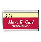 avis et navigation facile SignNav affichage fo commerces et de bureaux à l'intérieur (250 X 105 mm (paquet de 10)) - SignNav Easy notice and navigation display fo retail and office indoors (250 X 105 mm (Pack of 10))