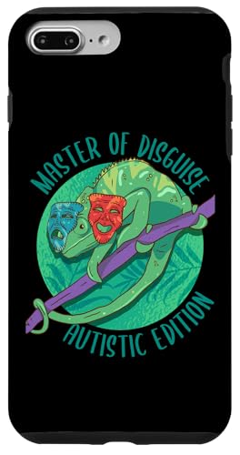 iPhone 7 Plus/8 Plus Master of Disguise Masking Autism Awareness Month Autistic Case