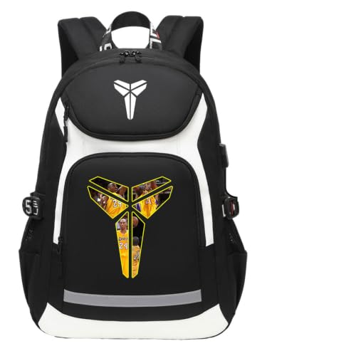 Sac à dos ordinateur 17 pouces Mamba Kobes cartable durable lycée L