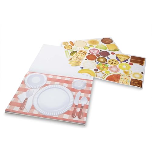 Melissa & Doug Sticker Pad - Make-a-Meal, 225+ Food Stickers