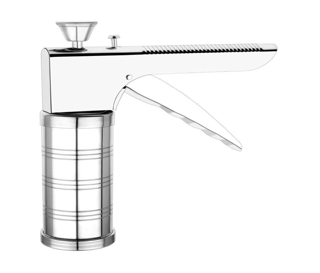 Stainless Steel Manual Roti Maker Chapati & Puri Press (Silver, Standard) | Comfortable Grip Handle, Chapati & Papad Press, 2 Colour Options, Durable Construction, Easy to Use-picture-27
