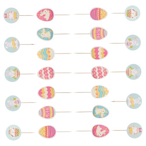 CAXUSD 36 Piezas Decoración de pastel Decoración del pastel del festival Topper tema adorno de pastel adorno para hornear pasteles de postre Papel Colorful