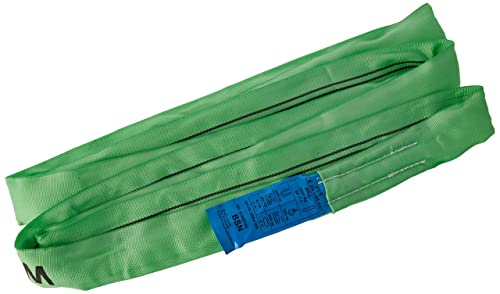 Braun 20041RS Rundschlinge 2000 kg Tragkraft, 4 m Umfang, endlos mit Polyesterkern, grün
