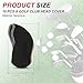 PATIKIL Golf Club Head Cover, 10 Pcs Number Golf Club Irons Covers Neoprene Driver Headcover Golf Lovers Gifts for Men Women, Black/Pink