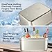 Ice Bucket, Stainless Steel Ice Buckets for Parties Wine Beer Champagne Bucket, Beverage Tub Ice Cube bin for Freezer (NSF) Large