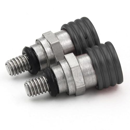 BIUGERCN Dirt Bike Gabel-Luftentlüfter Druckentlastung M4 0,7 mm Motorrad Gabelentlüfter Gabelentlüfter für SX SXF EXC SMR Motocross Enduro Schwarz