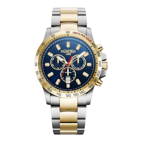 Roamer 861837-47-45-20 montre homme idéale du bureau aux sorties citadines