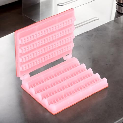 Vitsrisea Pinchos para barbacoa: práctico dispensador de para picnic y exteriores, soporte multifuncional de 4 para barbacoas, actividades al aire libre, viajes y barbacoas - imagen 3