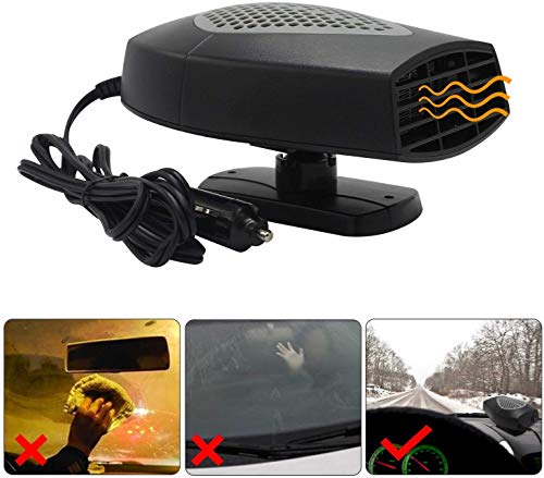 Portable Car Heater,Auto Heater Fan,Car Defogger,Ferryone Fast Heating Quickly Defrosts Defogger 12V 150W