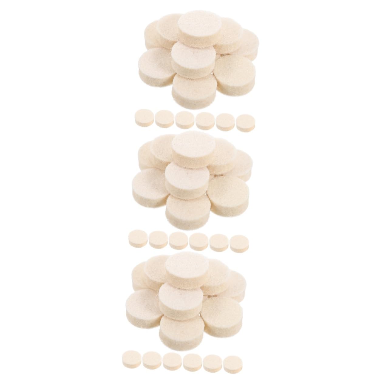TOPBATHY 3 set Lucidatura Professionale Lucidanti Utensili Rotanti Spazzole Per Lucidatura Tampone Per Lucidatura Lucidanti Per Trapano Kit Per Lucidatura 100 pezzi*3