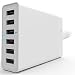 Desktop Charger: Stalion Multiple USB Hub 6-Port Portable Charger (Ceramic White) with Smart Technology UNIVERSAL for iPhone 6s Plus iPad Air Mini Pro Galaxy S6 Edge+ Samsung Galaxy Note 5