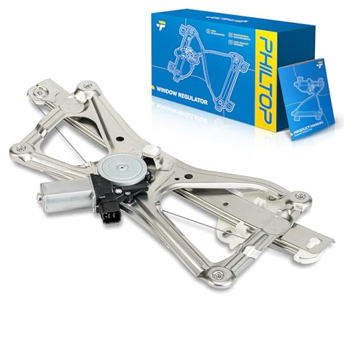 Image of PHILTOP Front Right Passenger Side Power Window Regulator and Motor Assembly Compatible with 2006-2011 Honda Civic Replaces 748-477,2 Pins