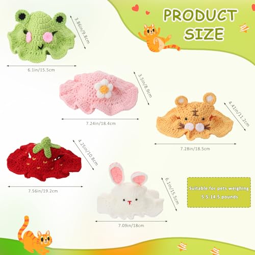 #1 Best Knitted Cat Hats - Premium Pet Apparel Set - Image 8