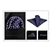 UOYHBTA Mens Pocket Square Wedding Silk Handkerchief Party Hanky Classic Fashion