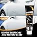 MILEBAS Scratch Remover for Vehicles, 2025 Upgrade Car Scratch Remover Kit with Wipe Sponge, Car Polishing Wax Scratch Remover for Deep Scratches