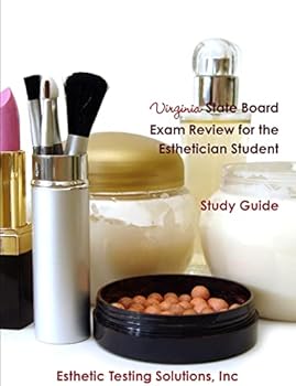 Paperback West Virginia State Board Exam Review for the Esthetician Student Book