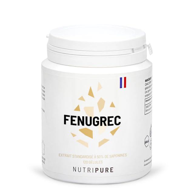 Nutripure | Fenugrec | Gélules végétales | Extrait de Graines titrées en saponin