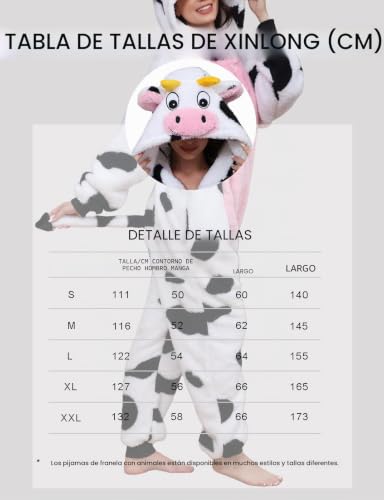 Miniatura 5 de Panda Mono Para Mujer De Animales De Gran Tamaño, Cómodo Pijama Para Hombre, Largo Con Capucha, Cremallera, Unisex, Disfraz De Animales, Ropa De Dormir Para Invierno, Rosa., Xl